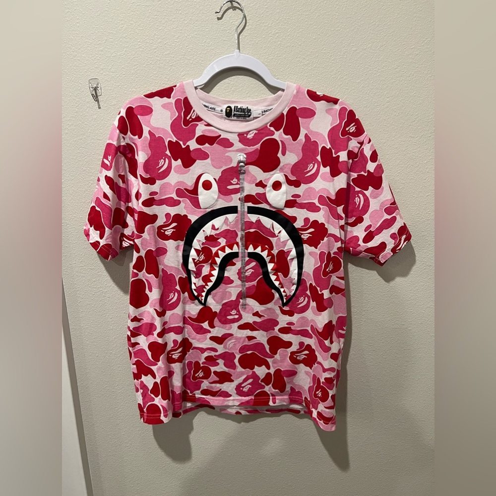 Bape ABC Camo Shark Tee